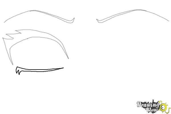 How to Draw Anime Eyes Step by Step - Step 3 How to Draw Anime Eyes Step by Step - Step 3