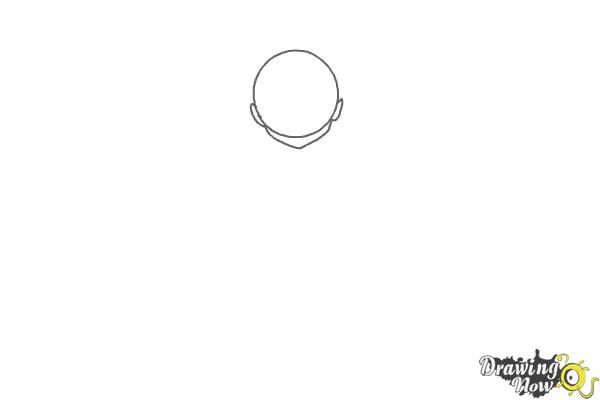 How to Draw Anime Girl - Step 1 How to Draw Anime Girl - Step 1