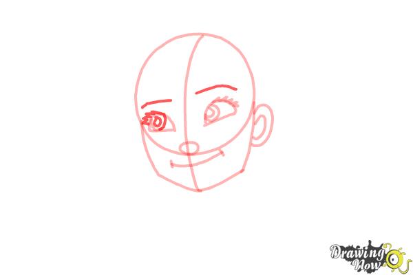 How to Draw Anna Easy - Step 8 How to Draw Anna Easy - Step 8