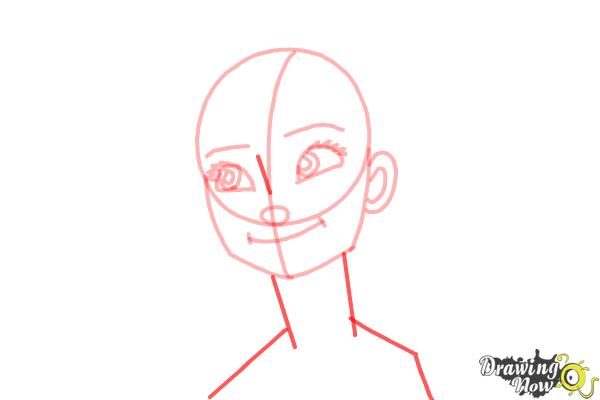 How to Draw Anna Easy - Step 9 How to Draw Anna Easy - Step 9