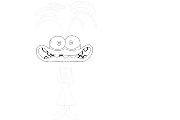 How to Draw Anxiety from Inside Out 2 - Step 8 How to Draw Anxiety from Inside Out 2 - Step 8