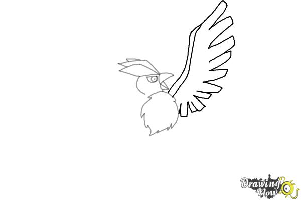 How to Draw Articuno from Pokemon - Step 5 How to Draw Articuno from Pokemon - Step 5