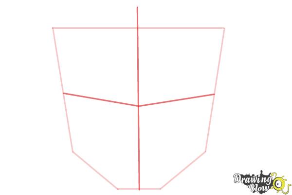 How to Draw Autobot Logo from Transformers - Step 2 How to Draw Autobot Logo from Transformers - Step 2