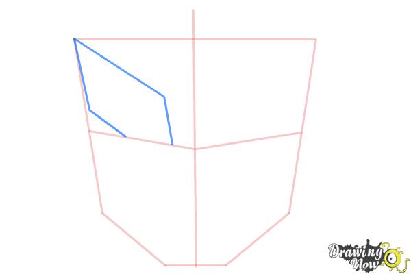 How to Draw Autobot Logo from Transformers - Step 3 How to Draw Autobot Logo from Transformers - Step 3