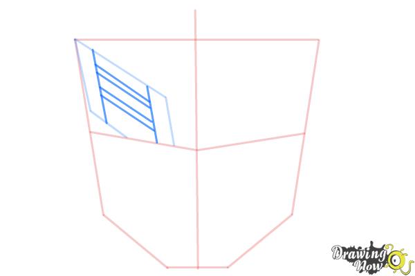 How to Draw Autobot Logo from Transformers - Step 4 How to Draw Autobot Logo from Transformers - Step 4