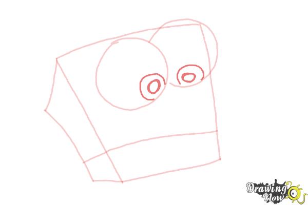 How to Draw Baby Spongebob Squarepants - Step 4 How to Draw Baby Spongebob Squarepants - Step 4