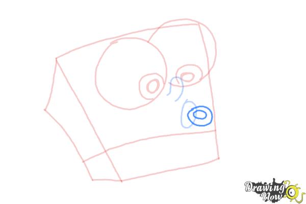 How to Draw Baby Spongebob Squarepants - Step 6 How to Draw Baby Spongebob Squarepants - Step 6