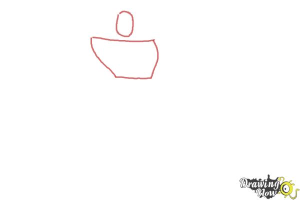 How to Draw Batman Easy - Step 1 How to Draw Batman Easy - Step 1