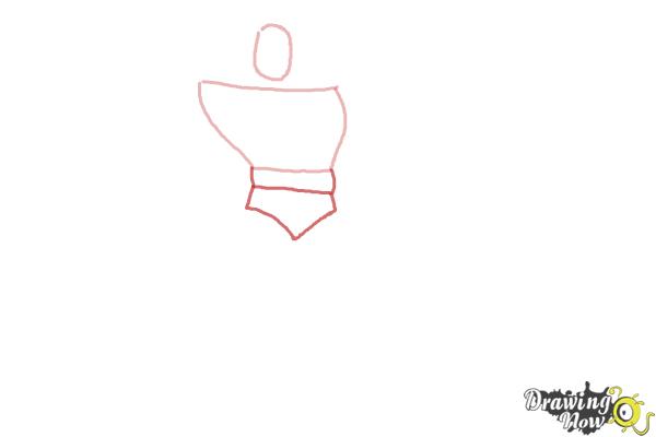 How to Draw Batman Easy - Step 2 How to Draw Batman Easy - Step 2