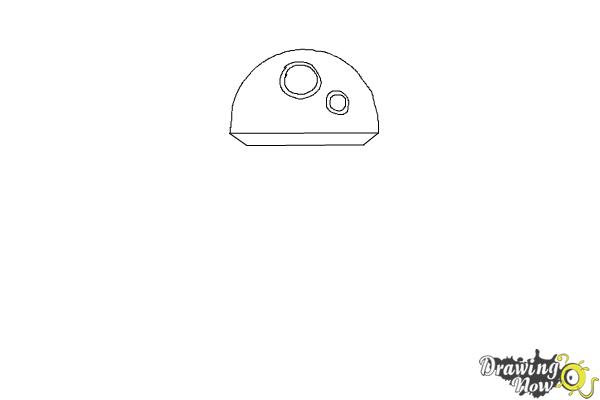 How to Draw BB-8 from Star Wars VII - Step 1 How to Draw BB-8 from Star Wars VII - Step 1