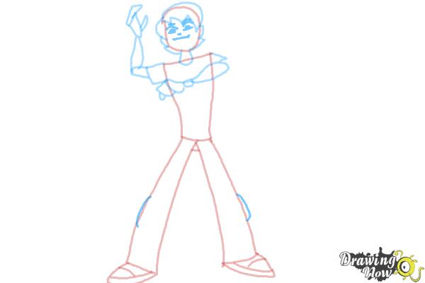 How to Draw Ben 10 Omniverse - Step 8 How to Draw Ben 10 Omniverse - Step 8