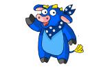How to Draw Benny The Bull from Dora The Explorer