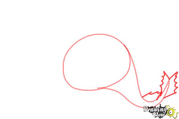 How to draw Bewilderbeast from How to Train Your Dragon 2 - Step 2 How to draw Bewilderbeast from How to Train Your Dragon 2 - Step 2