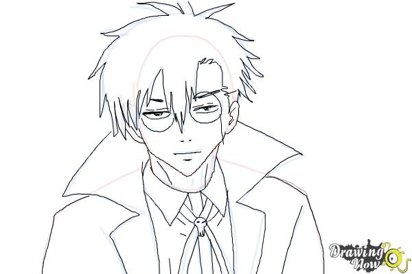 How to Draw Braz D. Blood from Blood Lad - Step 10 How to Draw Braz D. Blood from Blood Lad - Step 10