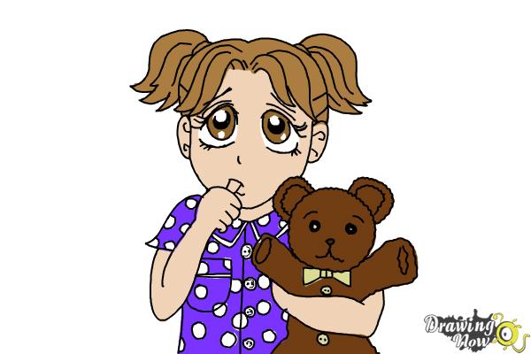 How to Draw Brianna Maxwell from Dork Diaries - Step 18 How to Draw Brianna Maxwell from Dork Diaries - Step 18