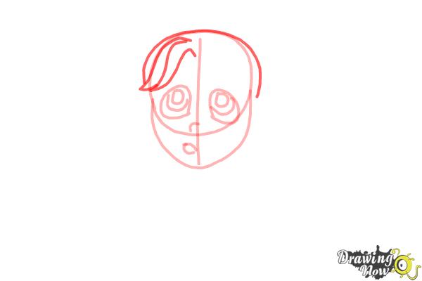 How to Draw Brianna Maxwell from Dork Diaries - Step 5 How to Draw Brianna Maxwell from Dork Diaries - Step 5