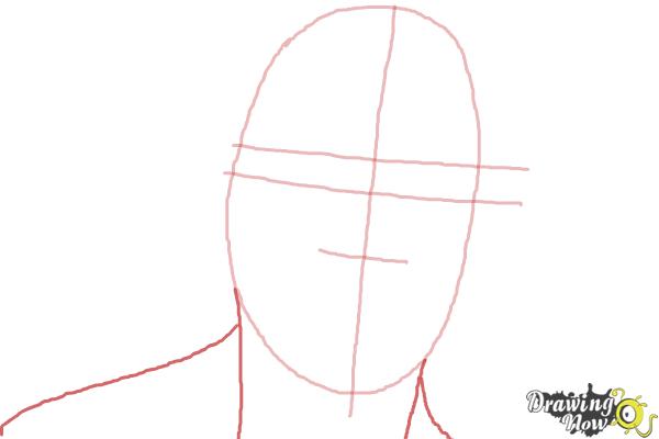 How to Draw Bruce Jenner - Step 2 How to Draw Bruce Jenner - Step 2