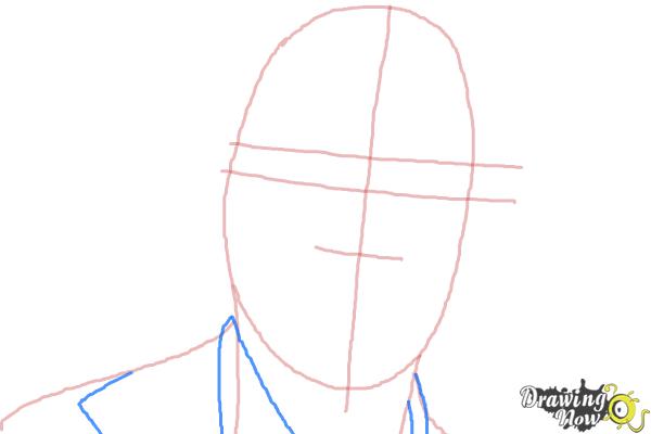 How to Draw Bruce Jenner - Step 3 How to Draw Bruce Jenner - Step 3