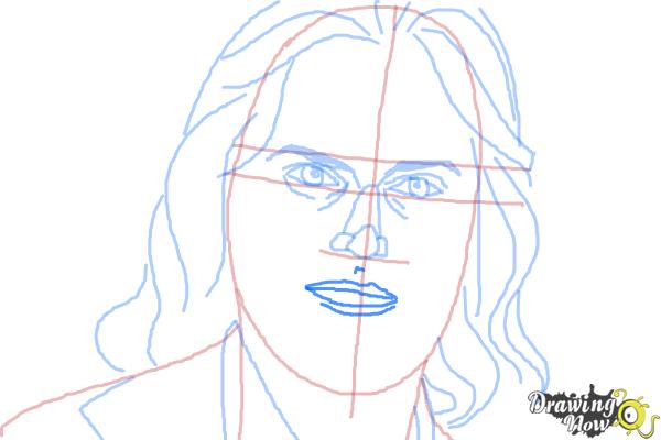 How to Draw Bruce Jenner - Step 8 How to Draw Bruce Jenner - Step 8