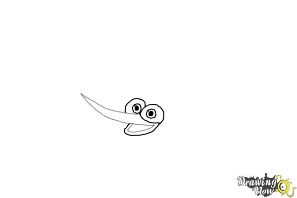 How to Draw Bubbles from The Angry Birds Movie - Step 2 How to Draw Bubbles from The Angry Birds Movie - Step 2