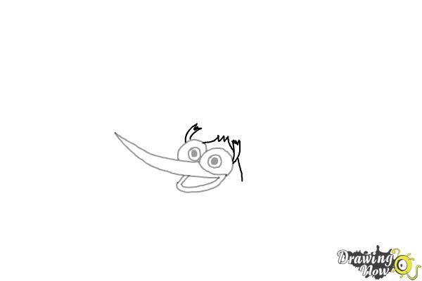 How to Draw Bubbles from The Angry Birds Movie - Step 3 How to Draw Bubbles from The Angry Birds Movie - Step 3