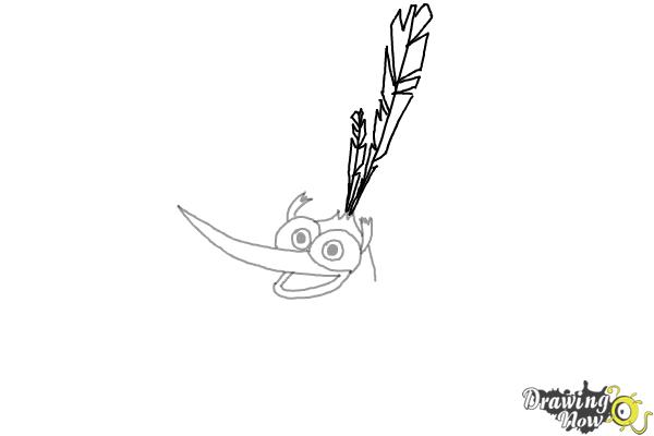 How to Draw Bubbles from The Angry Birds Movie - Step 4 How to Draw Bubbles from The Angry Birds Movie - Step 4