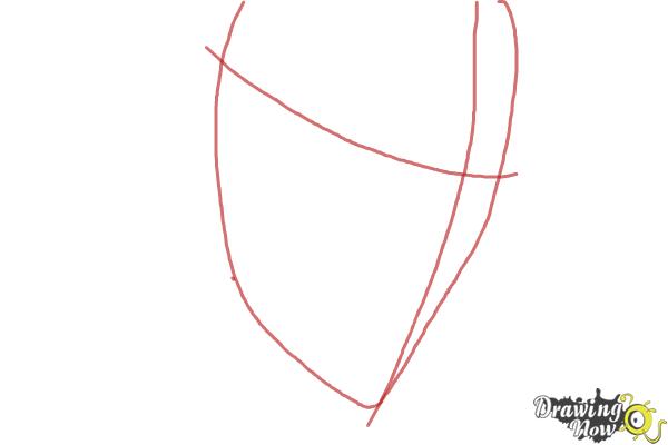 How to Draw Byakuran from Katekyo Hitman Reborn - Step 1 How to Draw Byakuran from Katekyo Hitman Reborn - Step 1