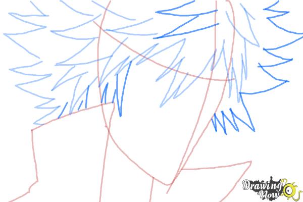 How to Draw Byakuran from Katekyo Hitman Reborn - Step 5 How to Draw Byakuran from Katekyo Hitman Reborn - Step 5