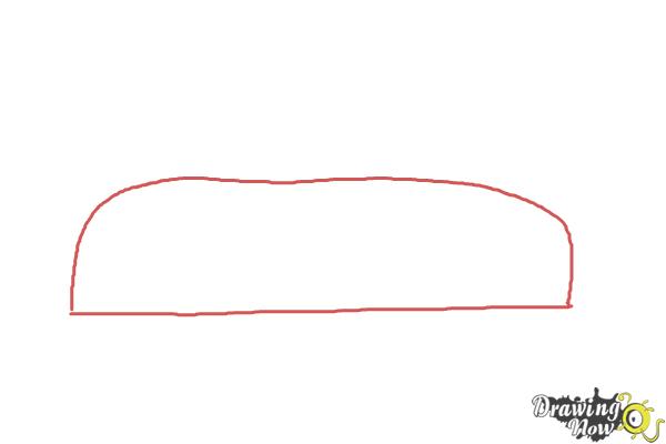 How to Draw Cars For Kids - Step 1 How to Draw Cars For Kids - Step 1