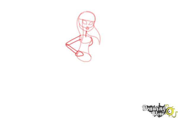 How to Draw Cerise Wolf - Step 5