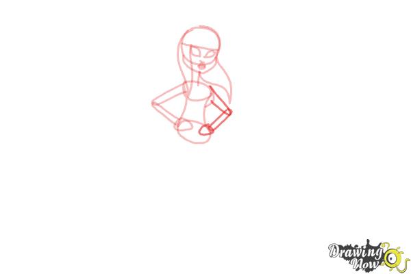 How to Draw Cerise Wolf - Step 6