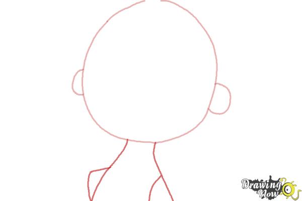 How to Draw Charlie Brown from The Peanuts Movie - Step 2 How to Draw Charlie Brown from The Peanuts Movie - Step 2