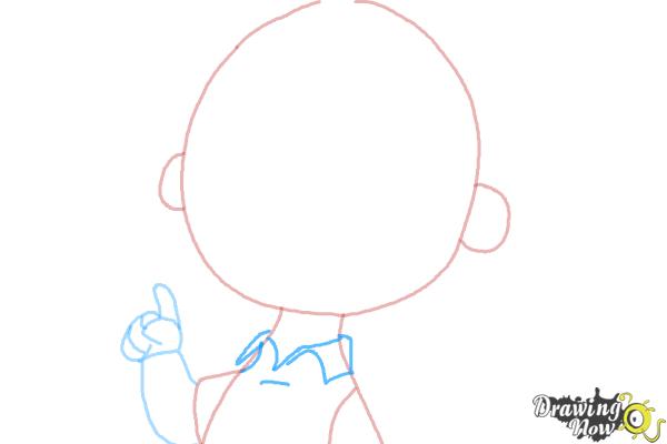 How to Draw Charlie Brown from The Peanuts Movie - Step 5 How to Draw Charlie Brown from The Peanuts Movie - Step 5
