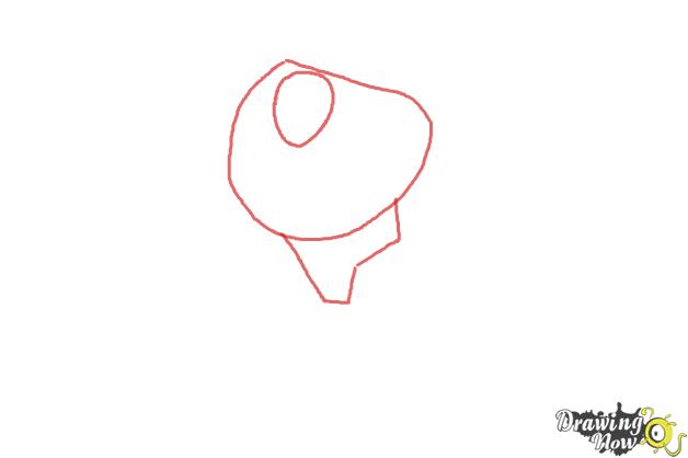 How to Draw Chase from Transformers Rescue Bots - Step 1 How to Draw Chase from Transformers Rescue Bots - Step 1