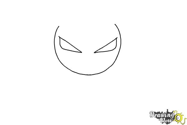 How to Draw Chibi Batman - Step 1 How to Draw Chibi Batman - Step 1
