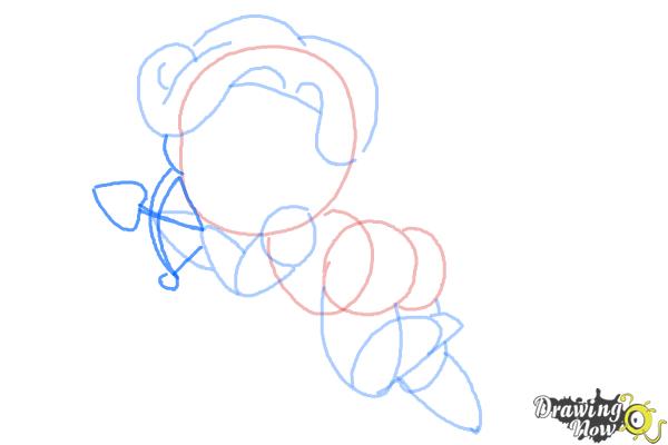 How to Draw Chibi Cupid - Step 7