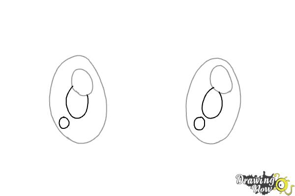 How to Draw Chibi Eyes (Ver 2) - Step 2 How to Draw Chibi Eyes (Ver 2) - Step 2