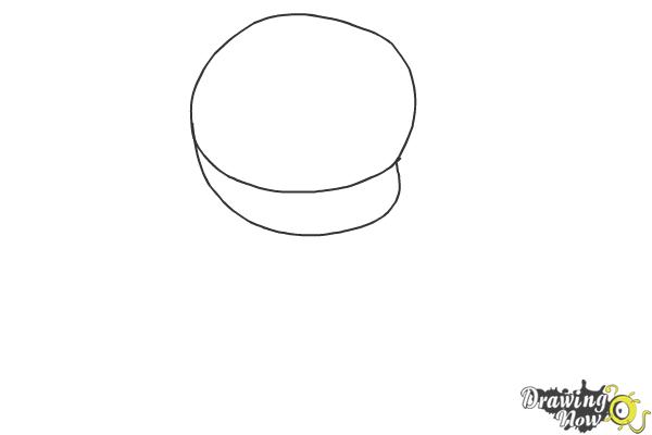 How to Draw Chibi Harley Quinn from Suicide Squad - Step 1 How to Draw Chibi Harley Quinn from Suicide Squad - Step 1