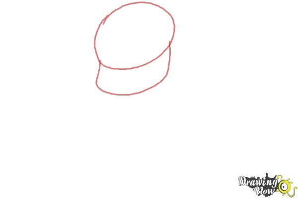 How to Draw Chibi Superman - Step 1 How to Draw Chibi Superman - Step 1