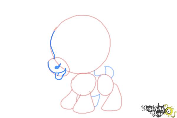 How to Draw Chibi Sven from Frozen - Step 4 How to Draw Chibi Sven from Frozen - Step 4