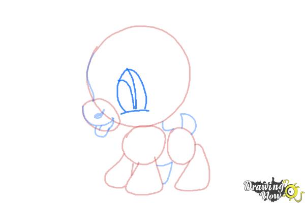 How to Draw Chibi Sven from Frozen - Step 5 How to Draw Chibi Sven from Frozen - Step 5