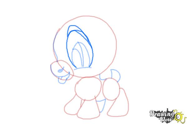 How to Draw Chibi Sven from Frozen - Step 6 How to Draw Chibi Sven from Frozen - Step 6