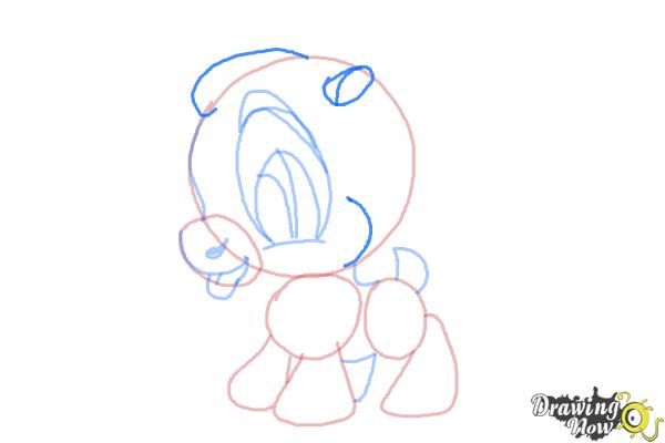 How to Draw Chibi Sven from Frozen - Step 7 How to Draw Chibi Sven from Frozen - Step 7