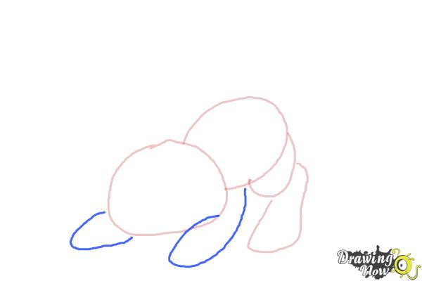 How to Draw Chibi Toothless - Step 3 How to Draw Chibi Toothless - Step 3