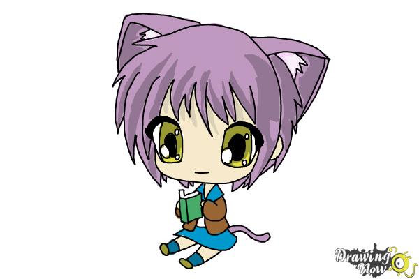 How to Draw Chibi (Ver 2) - Step 9 How to Draw Chibi (Ver 2) - Step 9