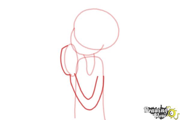 How to Draw Chloe Christina Garcia from Dork Diaries - Step 4 How to Draw Chloe Christina Garcia from Dork Diaries - Step 4