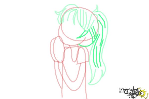 How to Draw Chloe Christina Garcia from Dork Diaries - Step 8 How to Draw Chloe Christina Garcia from Dork Diaries - Step 8