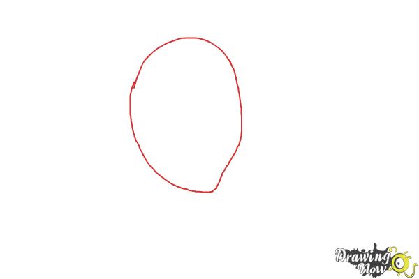 How to Draw Chrissy Teigen - Step 1 How to Draw Chrissy Teigen - Step 1