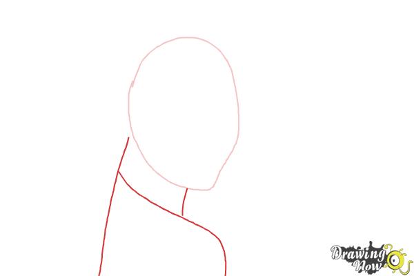 How to Draw Chrissy Teigen - Step 2 How to Draw Chrissy Teigen - Step 2