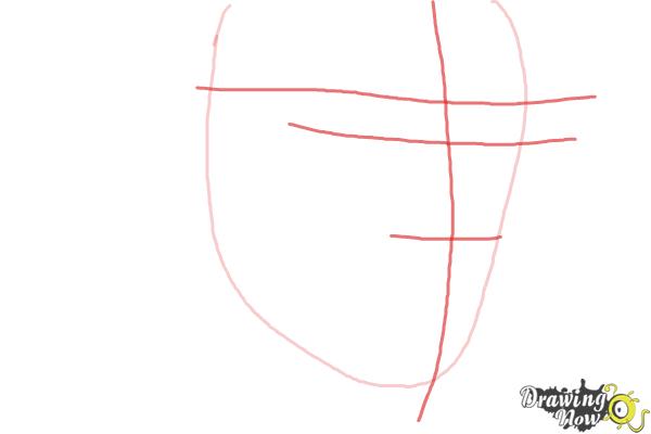 How to Draw Christian Coma - Step 2 How to Draw Christian Coma - Step 2